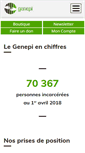 Mobile Screenshot of genepi.fr